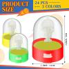 Honoson 48 Pieces Basketball Party Favors for School 24 Pcs Mini Basketball Games and 24 Pcs Sports Pens Hoop Toys Shooting Games for Desktop Table Decorations view 2