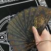 Jayiaine Tarot Cards with Instructions, 78 for Beginners PVC, Waterproof, Anti-Wrinkle, Luxury Gold Foil, Waite Tarot Cards, Gold Foil Tarot with Exquisite Box,Black view 4