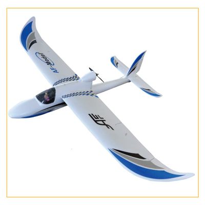 RC Plane Airplane Sky Surfer 1400mm 55inch Wingspan EPO FPV Glider Trainer RC Airplane PNP Version (Blue)