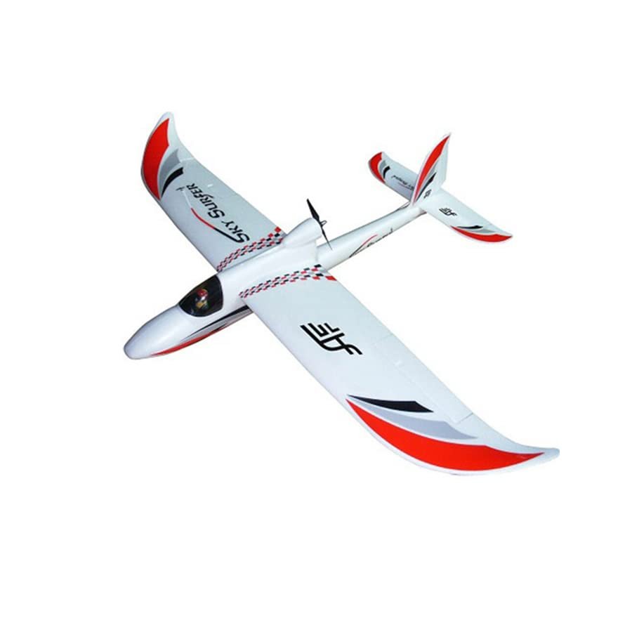 RC Plane Airplane Sky Surfer 1400mm 55inch Wingspan EPO FPV Glider Trainer RC Airplane PNP Version (Red)