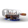 dOvOb Titanic Ship in a Bottle Building Blocks Set, Creative Collectible Display Model Set, Great Idea Gift Toy for Adults and Kids(878 PCS) view 1