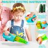 Kids Cleaning Set with Electric Vacuum Cleaners, Wooden Pretend Play Housekeeping Set, Toddler Cleaning Toys for Girls Boys Age 3+ view 3