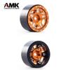 1.0 Inch Wheel Rims Soft Rubber Tires for 1/24 SCX24 1/18 TRX4M RC Crawler Metal RC Crawler car Upgrades Accessories(4pcs,Gold) view 3