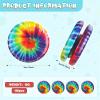 Lenwen 50 Pcs Rainbow Yoyos Beginners Metal Yo Yo with Colorful Designs Adults Birthday Party Favors, Holiday Stocking Fillers, Classroom Prizes (Rainbow) view 2