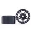 Metal 1.0 Inch Wheel Rims Soft Rubber Tires for 1/24 1/18 RC Crawler AX24 TRX4M Bronco SCX24 Wrangler JLU Deadbolt C10 B17 view 1