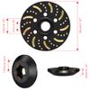 GLOBACT Black Brass Extended Wheel Weights Hubs 154g Counterweight Set 6mm Extended Hex hub for Trx4 Trx6 Axial SCX10 II III Redcat GEN7 GEN8 1.9inch 2.2inch Wheel Rims Upgrade Parts (4Pcs) view 3