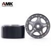 Brass 1.0 Beadlock Wheel- Negative Offset Wheels for 1/18 TRX4M SCX24 Gladiator Bronco C10 JLU Deadbolt SCX24 1/24 Crawler,W1005(4pcs,Grew) view 4