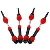 2Pairs Vgoohobby Steel Drive Shaft CVD Dogbon Front Rear Driveshaft Compatible with Traxxas Slash 4X4 Stampede Rustler Hoss VXL 4X4 RC Truck Car (Red) view 3