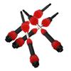 2Pairs Vgoohobby Steel Drive Shaft CVD Dogbon Front Rear Driveshaft Compatible with Traxxas Slash 4X4 Stampede Rustler Hoss VXL 4X4 RC Truck Car (Red) view 4