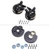 HobbyPark Brass Front Steering Knuckles & Portal Covers Weights for Axial SCX10 III Capra 1.9 UTB view 1