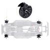 HobbyPark Brass Front Steering Knuckles & Portal Covers Weights for Axial SCX10 III Capra 1.9 UTB view 3
