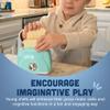 Constructive Playthings Kids Play Toaster with Bread for Imaginative Play, Kitchen Appliances Learning Toy for Children Ages 3+ view 3
