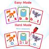 100 Short Vowel Spelling Flashcards, Handwriting Cards Learn to Write CVC Sight Words CVC Words Games for Kindergarten Learning Activities, Montessori Educational Toy Gift for Kids 3 4 5 6 Years Old view 2