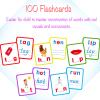 100 Short Vowel Spelling Flashcards, Handwriting Cards Learn to Write CVC Sight Words CVC Words Games for Kindergarten Learning Activities, Montessori Educational Toy Gift for Kids 3 4 5 6 Years Old view 3