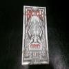 Bicycle Grid 2.0 Red Playing Cards Glows Under Ultraviolet Light Poker Size view 3