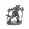 Reaper Miniatures Catfolk Rogue Shadoweyes Miniature Figure 25mm Heroic Scale Reaper Bones USA view 1
