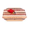 AmishToyBox.com Wahoo Marble Game Board Set - Multiple Wood Species - Large 24" Wide - Double-Sided - with XLarge 1" Marbles and Dice Included view 1