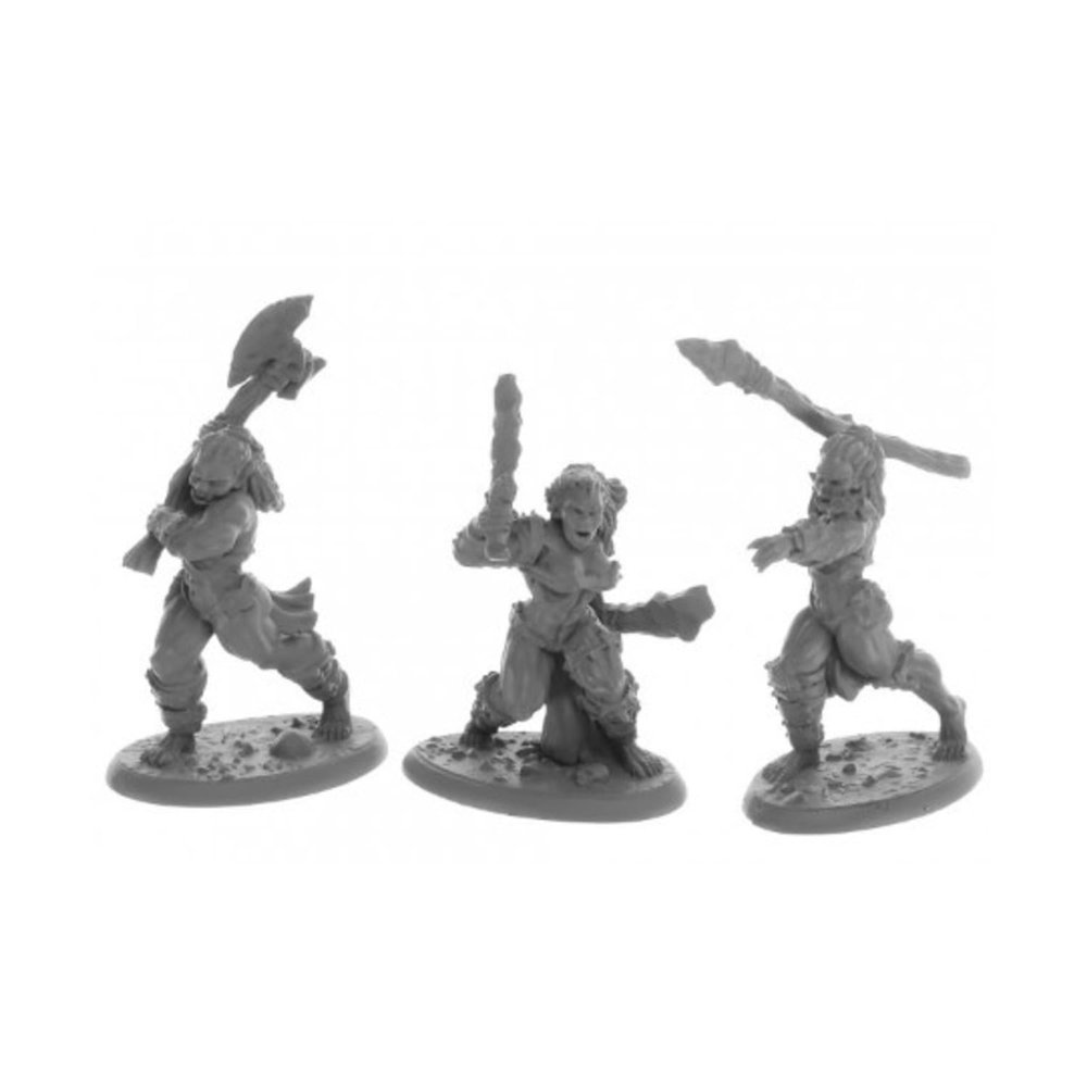 Mini - Reaper Bones USA 30055 Jade Fire Warriors (3ct)