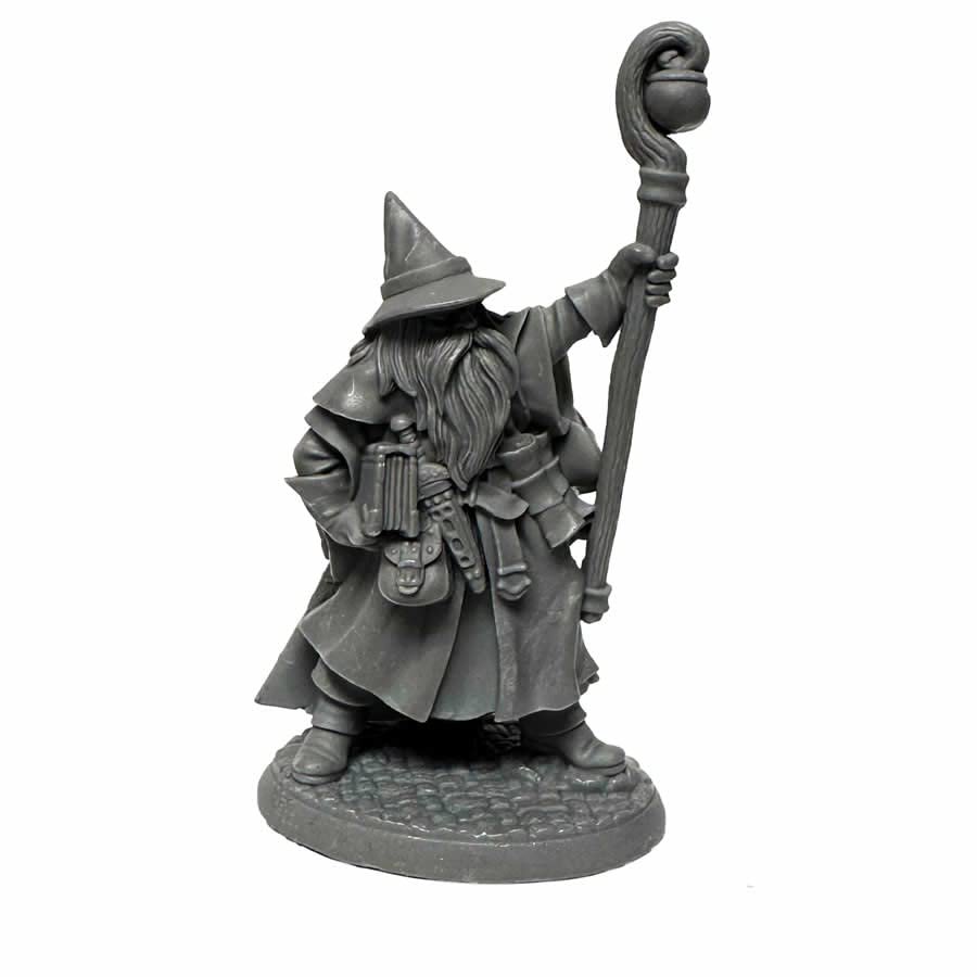 Luwin Phost Wizard Miniature 25mm Heroic Scale Figure Dungeon Dwellers Reaper Miniatures