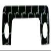 AXON TC10/2 Front Stiffener 1.0mm 1pic PC-BD-118 view 1