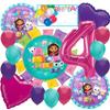 Anagram Balloons, Party Collection, Party Accessory, Multicolor, Licensed, 4th Birthday view 1