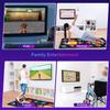 OZLET Music Duo Dance mat for Kids and Adults, 64G Memory Card, Fitness Dance Games, Gifts for Boys and Girls, 590 Games and 75MV 600 Songs, Fun for HDMI TV, Dance pad Senior Flannel Materia view 4