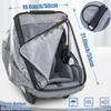 Car Seat Rain Cover,Infant Car Seat Weather Shield,Waterproof,Windproof Protection,Protect from Dust Snow,Rain Cover Features Quick-Access Zipper Door and Ventilation,(Gray Melange) view 2