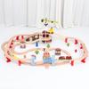 Train Toys Battery Operated Locomotive Trains for Wooden Track, Motorized Train for Toddlers with Magnetic Connection, Compatible with Thomas, Brio, Chuggington, Melissa and Doug view 4