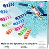 JUXIAO 5 Pack Upgrated XL Water Pool Floats, 4-in-1 (Hammock, Saddle, Lounge Chair, Drifter) Multi-Purpose Water Pool Float, Non-Stick PVC Material view 1