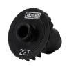 INJORA 22T/10T Underdrive Alloy Steel Helical Gear Set for TRX4M 1/18 RC Crawler Car Upgrade,1pcs view 4