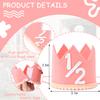 Half Birthday Crown - Pink 1/2 Party Hat, Six Months Baby Girls/Boys Birthday Decorations view 2