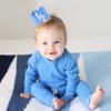 Half Birthday Crown - Blue 6-Month Party Hat, Decorations for Baby Half Birthday view 4
