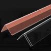 Corner Protector Strip, Clear Guards Edge Banding Bar for Wall Edging Kids Baby Safety, Self Adhesive Staircase Step Bumper L Shape (W 30mm 90cm (35.5in)) view 1