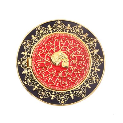 Blood Oath Marker Coin Novelty Metal Coins John Movie Props Cosplay Collecting Coin for Fans for Men Women Teen (Red Coin)
