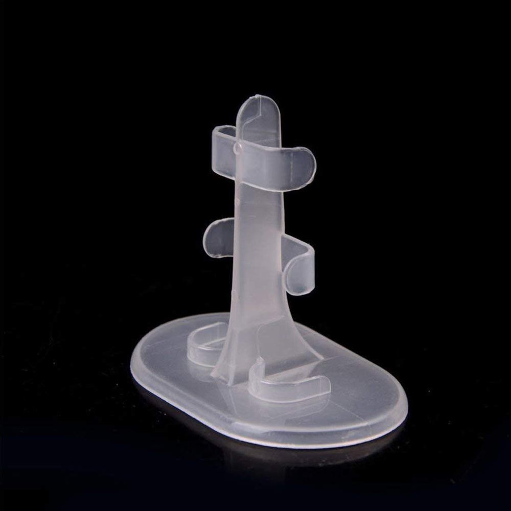TOPINCN 5/10 Pcs Doll Stands Display Holders, Small Toy Stand Support for Dolls, Plastic Doll Display Holder Model Support Action Figures Stands Frame Dolls Accessories (10PCS)