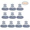 TOPINCN 5/10 Pcs Doll Stands Display Holders, Small Toy Stand Support for Dolls, Plastic Doll Display Holder Model Support Action Figures Stands Frame Dolls Accessories (10PCS) view 3