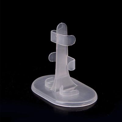 TOPINCN 5/10 Pcs Doll Stands Display Holders, Small Toy Stand Support for Dolls, Plastic Doll Display Holder Model Support Action Figures Stands Frame Dolls Accessories (5PCS)