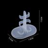 TOPINCN 5/10 Pcs Doll Stands Display Holders, Small Toy Stand Support for Dolls, Plastic Doll Display Holder Model Support Action Figures Stands Frame Dolls Accessories (5PCS) view 4