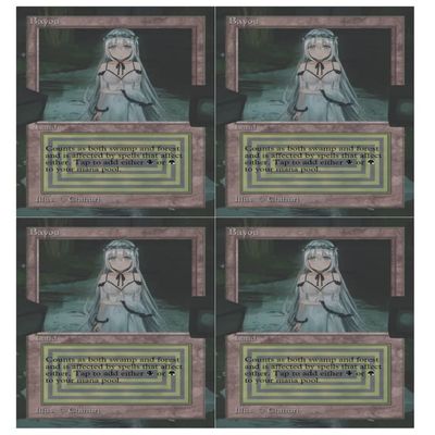 4x | Bayou (Dual Land) | Anime | Extended Art | Foil or Non-Foil (Non Foil)
