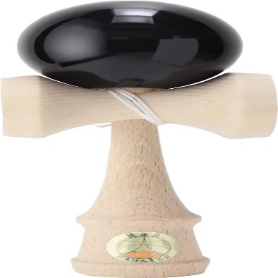 Yamagata Koubou Japan Kendama Association Certified Competition Kendama Sky Black