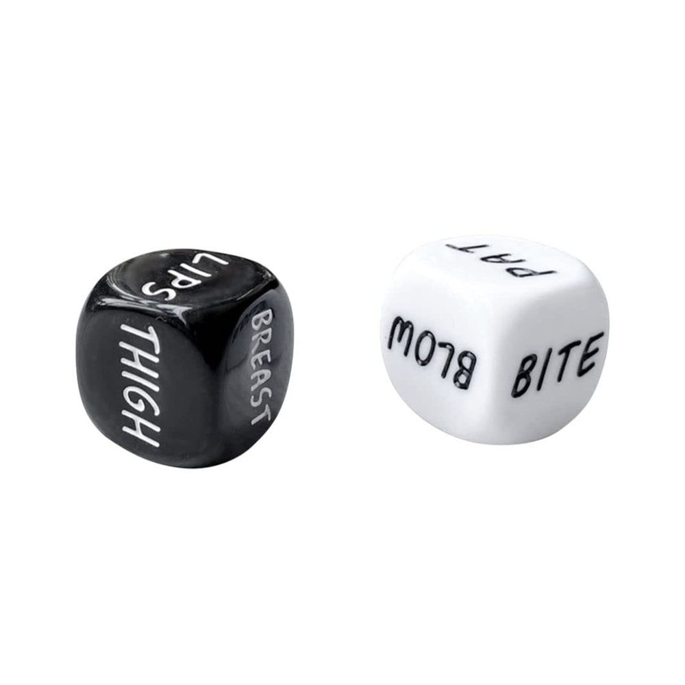 Creative Game Dice Playing Dice Party Dice Couple Dice for Valentine's Day, Honeymoon, Bachelorette Party Dice for Couples Naughty Dice for Couples Game