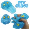 Charming Blue Crunchy Fishbowl Bead Slime,Super Soft and Non-Sticky, Great for Birthday Gifts for Girl and Boys,Party Favors,Christmas Stocking Stuffers view 4