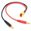 HOBBYMATE Rc Battery Charger Connection Cable XT60-4mm Bullet Plug view 1