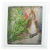 Melody Jane Dolls Houses Dollhouse Benjamin Button Beatrix Potter Picture Small White Frame Accessory view 1