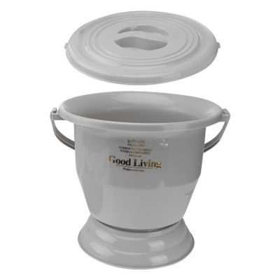 1pc Urinal with Lid Adult Convenient Pot Plastic Bed Pan Night Spittoon Urinal Pail Pot Handheld Potty Household Bed Pan Portable Urine Pot Adult Urine Pot Urine Storage Pot