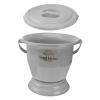 1pc Urinal with Lid Adult Convenient Pot Plastic Bed Pan Night Spittoon Urinal Pail Pot Handheld Potty Household Bed Pan Portable Urine Pot Adult Urine Pot Urine Storage Pot view 1