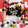 Happy Fathers Day Decorations Fathers Day Balloon Garland Arch Kit with Backdrop for Fathers Day Party Decorations Supplies view 3