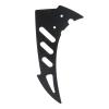 Pyhodi Tail Motor Cover, Black Plastic RC Plane Tail Wing for Upgrade view 4