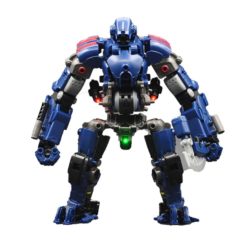 Scakbyer Mech Action Figure Building Kit Toy, 16CM 1/60 Scale Monster Robot Mecha Figure Set Model - MM003 - Ocean Blue