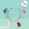 LUV HER Lilo and Stitch 7" Bracelet with Metal Charms - Disney Stitch - Ages 3+ view 4